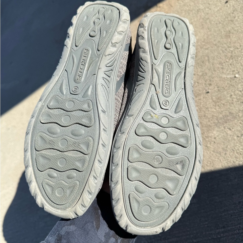 Skechers Women's Charcoal Slip-On Flats - Picture 3 of 3